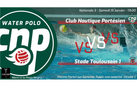 MATCH CNP WATER-POLO VS STADE TOULOUSAIN